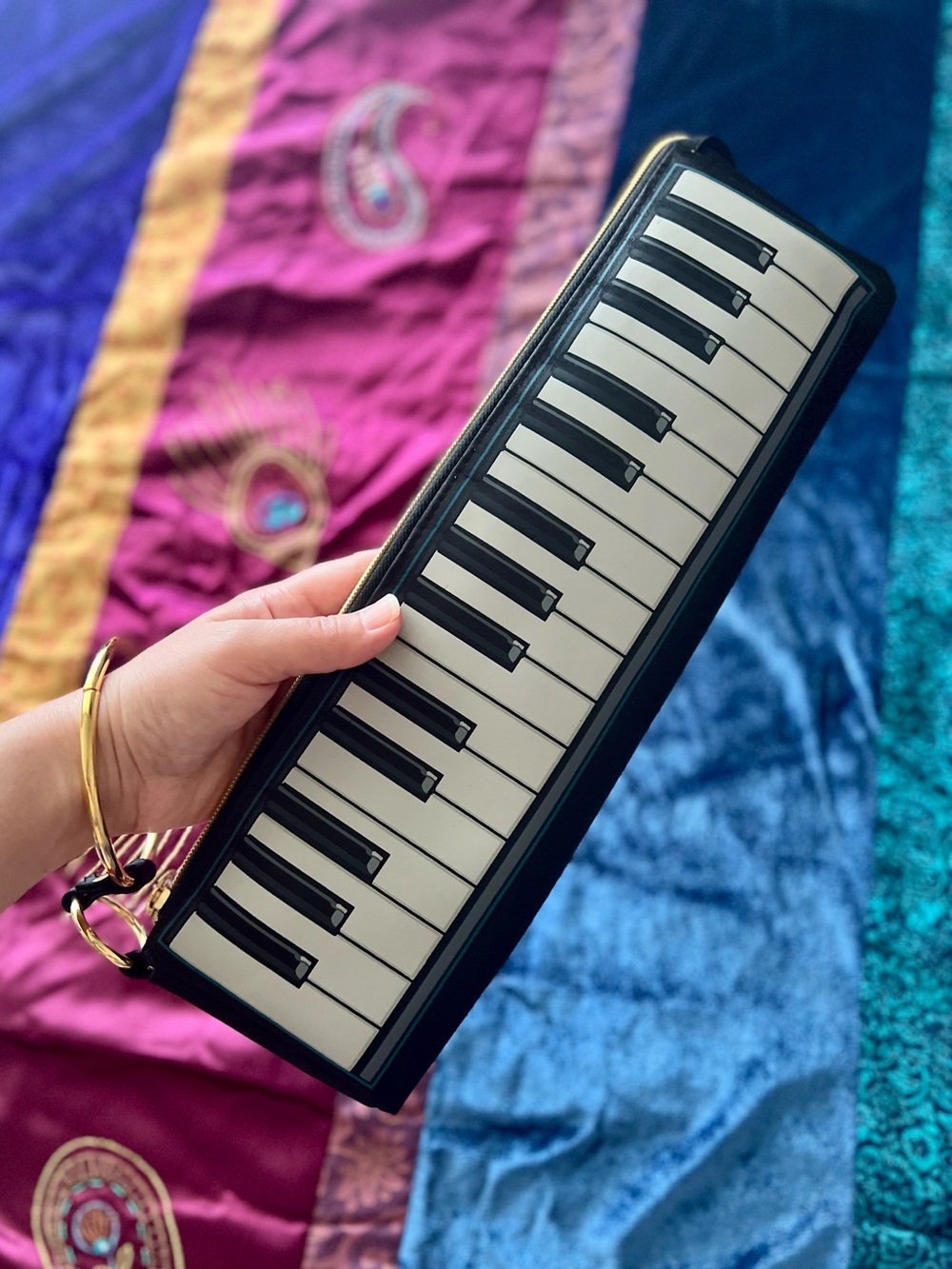 Piano 🎹 Wristlet Clutch by Parcel